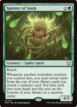SPINNER OF SOULS x4 mtg NM-M Foundations 4 Rare - Image 1