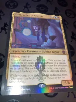 Tivit, Seller of Secrets Commander: Streets of New Capenna Foil - Image 1