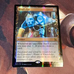 Mind’s Eye X1 Mtg Kaladesh Masterpiece Invention Nm Foil - Image 1