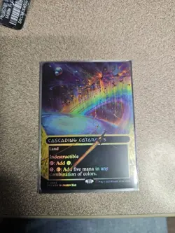 Cascading Cataracts (0005) Edge of Eternities: Stellar Sights Borderless Foil - Image 1