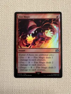 Fire Magic Foil U0136 Final Fantasy MTG Magic the Gathering NM - Image 1