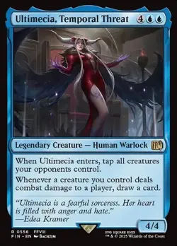 Ultimecia, Temporal Threat, Final Fantasy, Magic MTG Rare Pack Fresh - Image 1