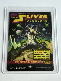 Sliver Overlord (Showcase) EOE Special Guests (SPG) - MTG Mythic Rare #128 - Image 3
