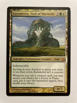 MTG Karametra, God of Harvests - 148 / English / MP - Image 1