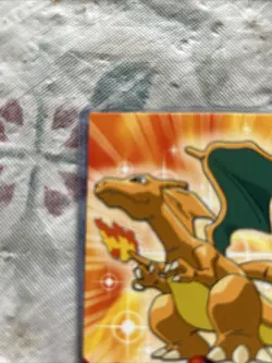 🔥1999 Topps Pokemon TCG Charizard - #06 - Non-Holo - TV Series 1 Blue Logo🔥 - Image 5