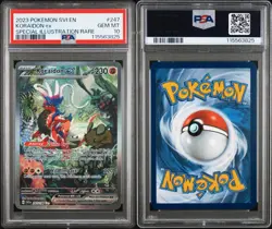 2023 POKEMON SVI EN-SCARLET & VIOLET #247 KORAIDON EX PSA 10 - Image 1