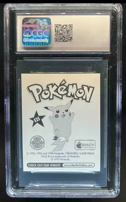 1998 Pokemon Merlin Mew Holographic #S25 CGC 10 - Image 2