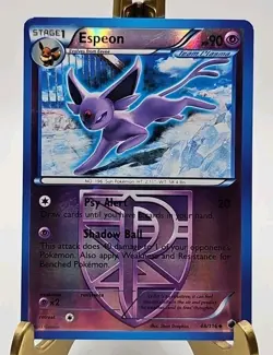 Espeon (Team Plasma) 48/116 Plasma Freeze Reverse Holo LP Pokemon Card TCG - Image 1