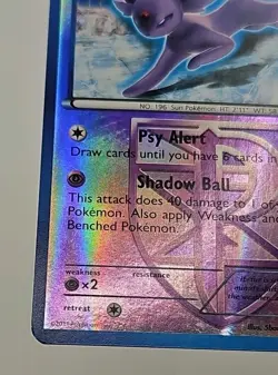 Espeon (Team Plasma) 48/116 Plasma Freeze Reverse Holo LP Pokemon Card TCG - Image 3