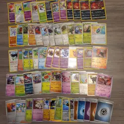 Pokemon TCG Card Lot, Hundreds Of Cards, Sleeves, Energy, Coins, Dividers, Tin - Image 2