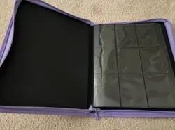 Ultra Pro Vivid Purple 9 Pocket Zippered PRO Binder with Pokemon Bulk JAPANESE - Image 5