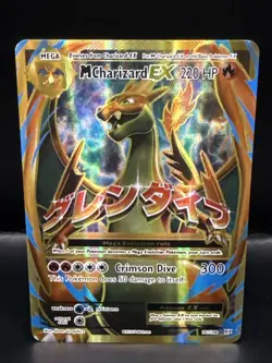 Pokemon M Charizard EX (Full Art) 101/108 Evolutions Holo - Image 1