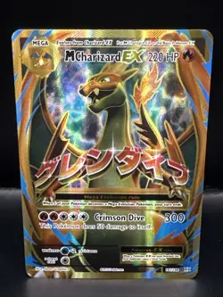 Pokemon M Charizard EX (Full Art) 101/108 Evolutions Holo - Image 2
