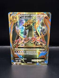 Pokemon M Charizard EX (Full Art) 101/108 Evolutions Holo - Image 4