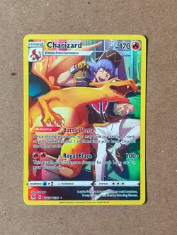 Charizard TG03/TG30 Swsh11: Lost Origin Trainer Gallery Holo Pokemon Card - Image 2