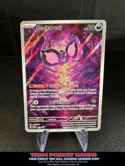 Pecharunt SVP129, Black Star Promo, Pokemon, NM - Image 1