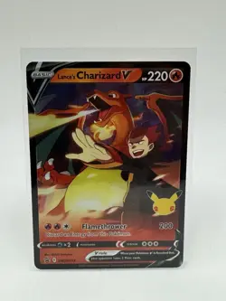 2021 Pokemon LANCE'S CHARIZARD V SWSH133 Black Star Promos Sword & Shield (B) - Image 1