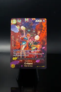 O-Nami OP06 SP PROXY CARD- ENGLISH- High Quality Texture - Image 1