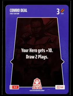 2025 Bo Jackson Battle Arena Alpha Update Play Card PL-17 ~ Combo Deal ~ SSP - Image 1