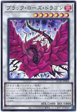 Yugioh Card QCAC-JP003 Black Rose Dragon | Ultra Japanese - Image 1
