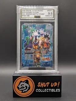 Son Gohan Future FB02-089 SR Alt Art Stamped Dragon Ball Super Card AGS 9.5 - Image 1