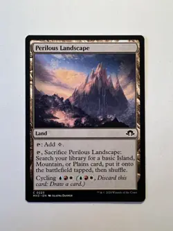 Perilous Landscape - MTG Modern Horizons 3 - NM - Image 1