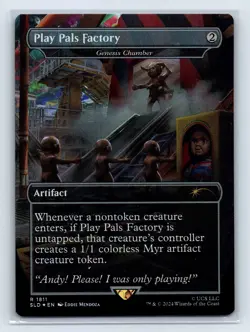 MTG Magic the Gathering SLD Secret Lair Drop Child's Play Foil Play Pals Factory - Image 1