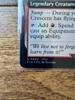 Magic MTG Final Fantasy - Freya Crescent EXTENDED ART FOIL FIN U 460 - Image 2