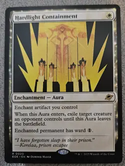 Hardlight Containment #0020 MTG Edge of Eternities Magic The Gathering - Image 1
