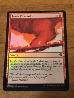 MTG Dominaria United - Jaya's Firenado - DMU 134 - FOIL - Image 1