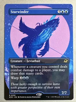 MTG / Starwinder / EOE / #0291 / Regular (Borderless) / Rare / NM - Image 1