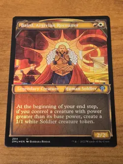 MTG Dominaria United - Baird, Argivian Recruiter - DMU 294 - Showcase FOIL - Image 1