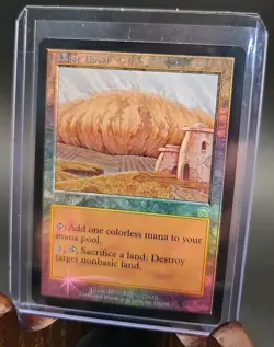 Dust Bowl Mercadian Masques Foil NM Rare Land MTG - Image 3