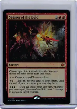 MTG Bloomburrow Season Of The Bold Foil 0152 NM Mythic - Image 1
