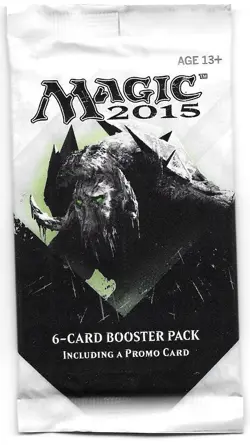 (2) Magic MTG 2015 DOTP 1 Xbox Live & 1 Regular Promo Booster (6 Cards Per Pack) - Image 1