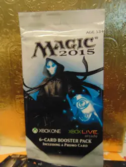 (2) Magic MTG 2015 DOTP 1 Xbox Live & 1 Regular Promo Booster (6 Cards Per Pack) - Image 2