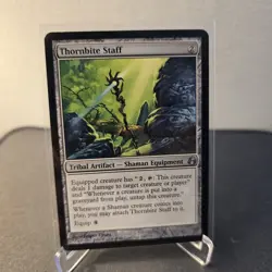MTG Thornbite Staff 145 Regular Morningtide MOR - Image 1