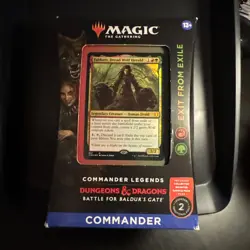 MTG Magic the Gathering Battle for Baldur's Gate Commander Deck Exit From Exile - Image 1