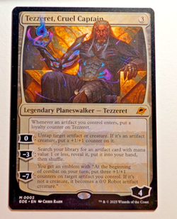 Tezzeret, Cruel Captain - Edge of Eternities EOE - Magic the Gathering MTG CARD - Image 1