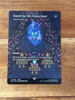 Final Fantasy Search for the Frozen Esper - Nature's Claim Magic MTG FCA047 - Image 1