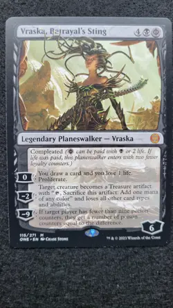 Vraska, Betrayal's Sting Phyrexia: All Will Be One Regular MTG - Image 1