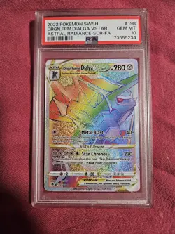 Pokemon Orogin Forme Dialga VSTAR Astral Radiance-SCR-FA #198 GEM MINT 10 - Image 1