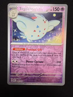 Togekiss 085/197 Reverse Holo Rare LP-NM - Pokemon TCG S&V Obsidian Flames OBF - Image 1