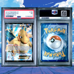 *POP 5* Dragonite EX 2014 Pokemon XY FA Furious Fists 108/111 PSA 1 PR - Image 2
