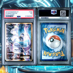 *POP 6* 2016 POKEMON XY EVOLUTIONS FULL ART MEWTWO EX 103/108 PSA 1 PR - Image 2