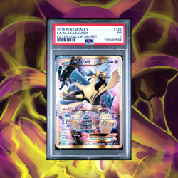 PSA 1 PR 2016 Pokemon XY FATES COLLIDE 125 FULL ART/ALAKAZAM EX SECRET - Image 1