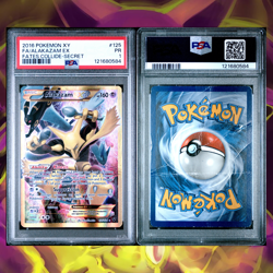 PSA 1 PR 2016 Pokemon XY FATES COLLIDE 125 FULL ART/ALAKAZAM EX SECRET - Image 2