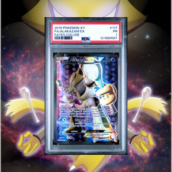 *POP 4* Pokemon Alakazam EX XY Fates Collide Full Art #117 PSA 1 PR - Image 1