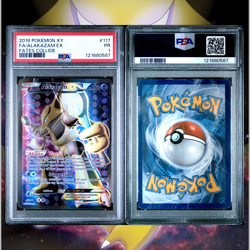 *POP 4* Pokemon Alakazam EX XY Fates Collide Full Art #117 PSA 1 PR - Image 2