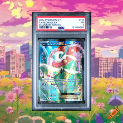 *POP 1* 2014 POKEMON XY PHANTOM FORCES #116 FULL ART/FLORGES EX PSA 1 PR - Image 1